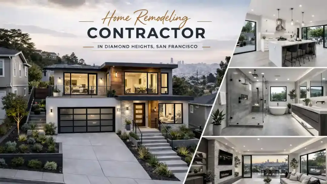 Remodeled home with modern interior in Diamond Heights San Francisco