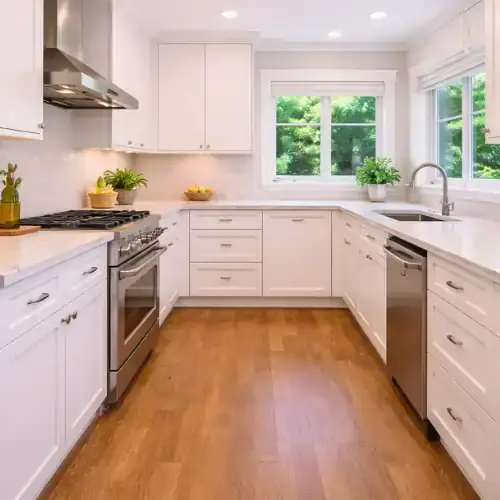 Modern remodeled kitchen interior in Cow Hollow San Francisco