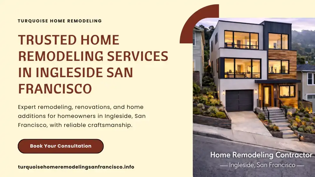 Modern multi level residential home showcasing professional home remodeling and exterior renovation work in Ingleside, San Francisco