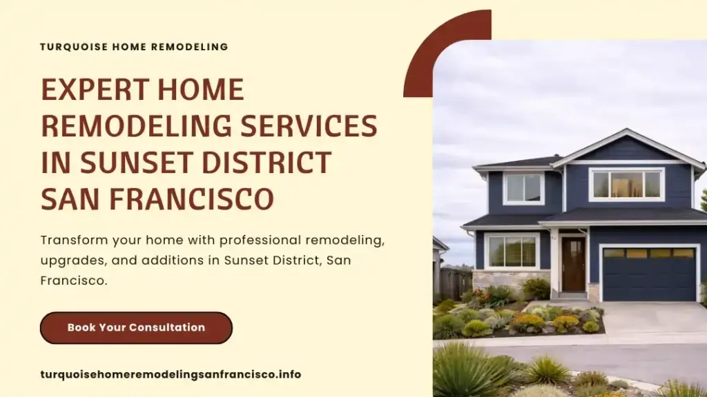 Beautifully renovated modern residential home showcasing professional home remodeling work in Sunset District, San Francisco