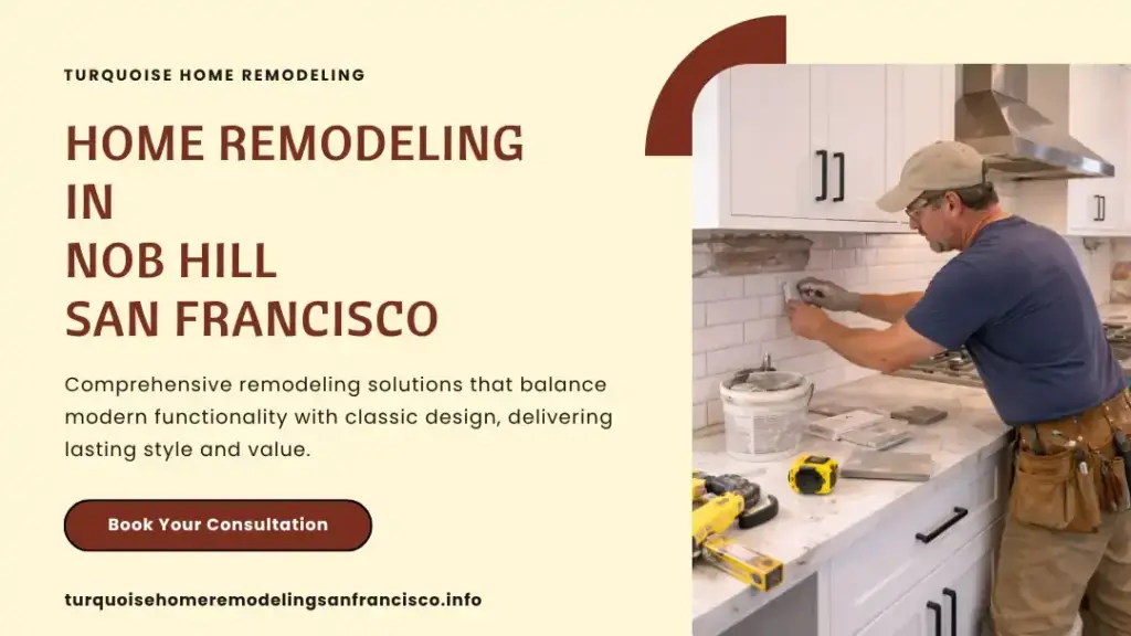 Home remodeling in Nob Hill with kitchen tile installation