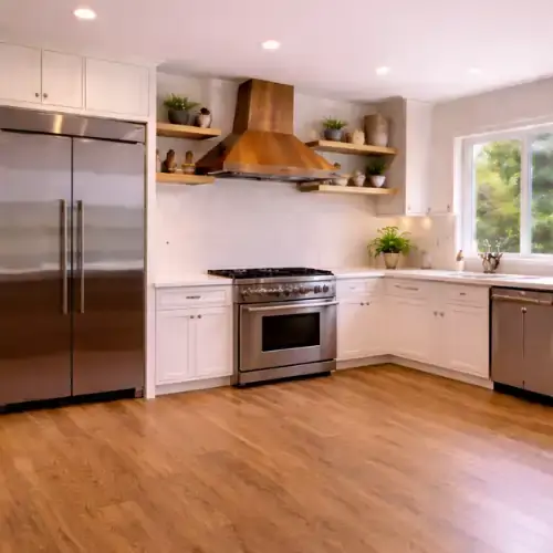 Kitchen remodeling in Visitacion Valley San Francisco with updated cabinets and layout