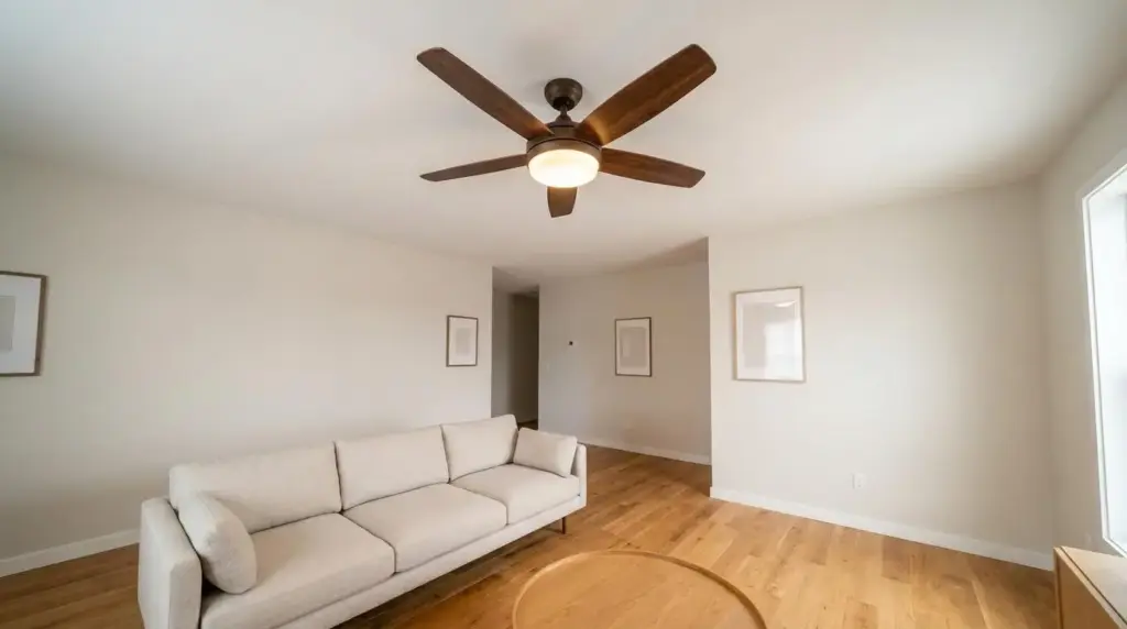 ceiling fan light fixture installed san francisco home